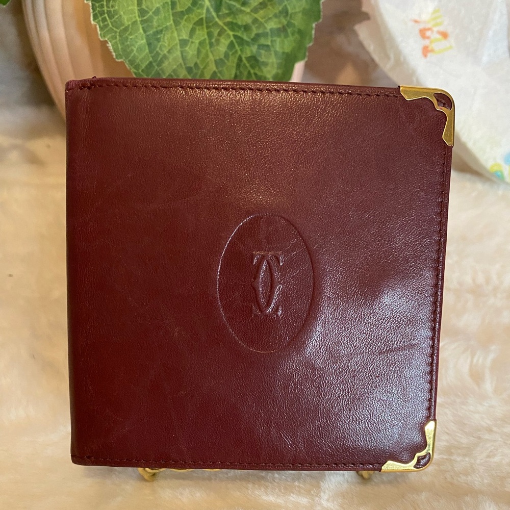 Authentic vintage rare Cartier wallet